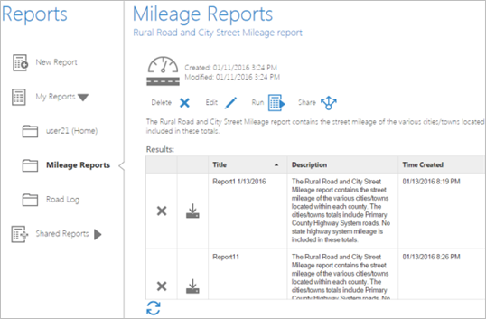 Using report configurations Using report configurations